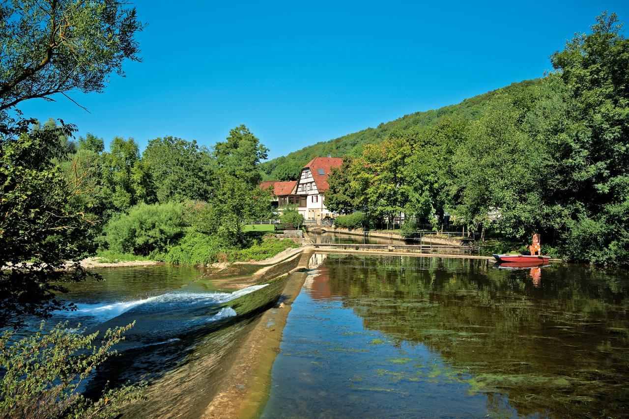 Landgasthof Jagstmuhle Hotel Heimhausen  Bagian luar foto